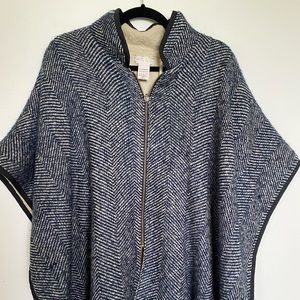 Free People Ruana Zip Front Cape | One Size